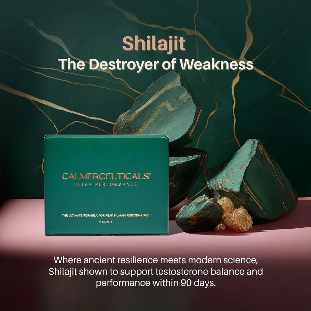 Calmerceuticals Ultra Performance Shilajit ingredient call out